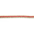 Gold-Plated Pink & Green Stone-Studded Waist Chain Kamarbandh