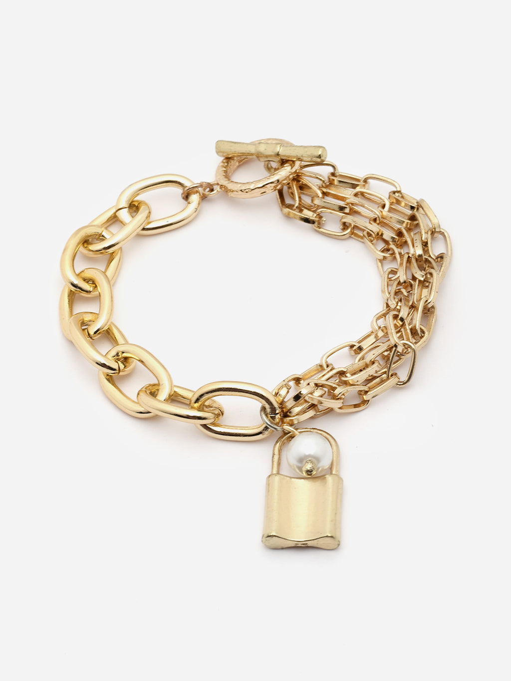 Gold-Plated Charm Bracelet