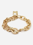 Gold-Plated Charm Bracelet