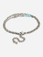 Elegant Infinity Charm Bracelet for with Crystal Accents For Women Girls