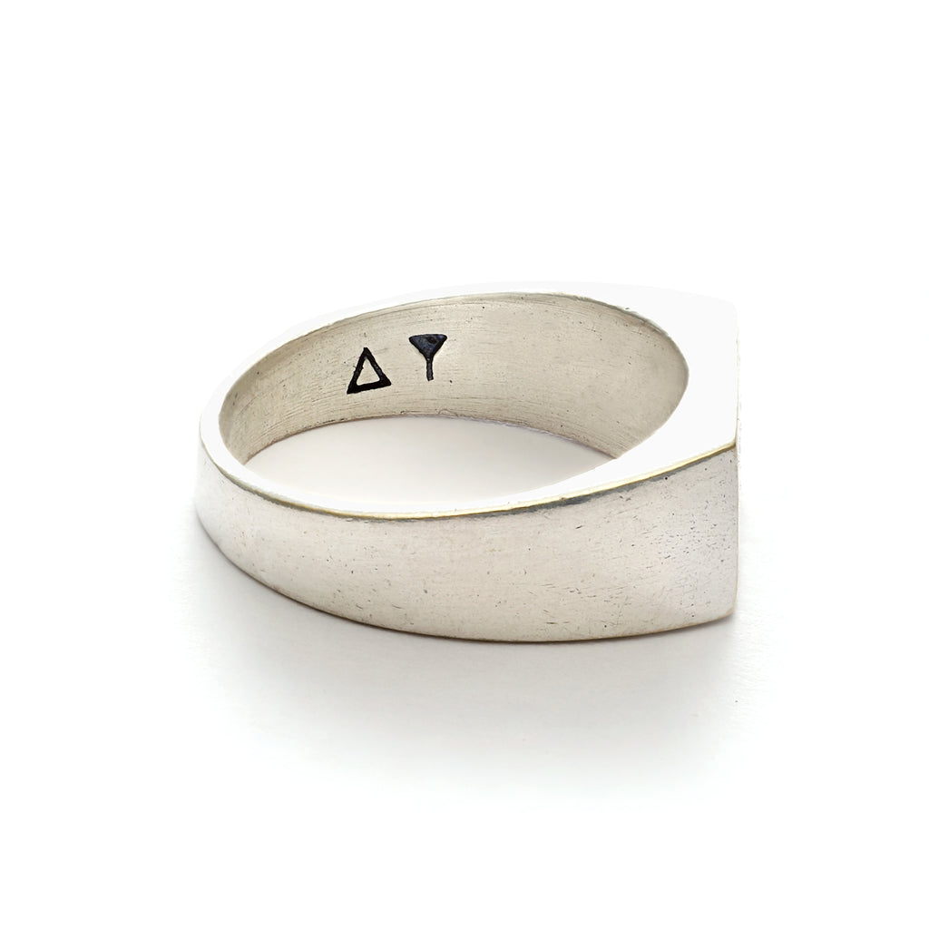 Silver-Plated Penguin Animal Bird Design Adjustable Statement Ring