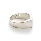 Silver-Plated Penguin Animal Bird Design Adjustable Statement Ring