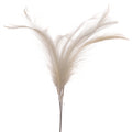 Men Off White Feather For Kalangi Brooch For Safa Turban Groom Wedding
