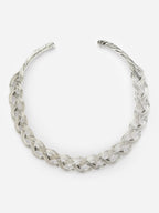 German Silver-Plated Choker Hasli Tribal Statement Oxidised Necklace