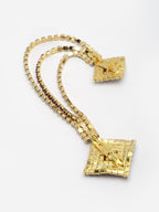Unisex Stones-Studded Statement Brooch