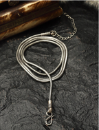Silver-Plated German Silver Oxidised Kamarbandh Oxidized Waist Chain