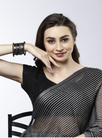 Set of 20 Oxidised Silver-Plated Bangles