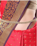 Gold-Toned Kundan CZ Studded & Beaded Traditional Kamarbandh
