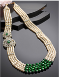 Men Brass Gold-Plated Layered Necklace