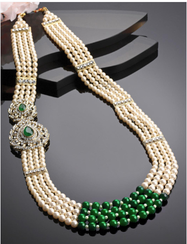 Men Brass Gold-Plated Layered Necklace