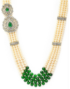 Men Brass Gold-Plated Layered Necklace